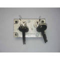 Safe Lock, Bank Safe Lock, Tow Head Safe Lock, Zb-208